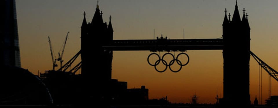 London ist im Olympiafieber - die Finanzkrise ist für kurze Zeit vergessen.
