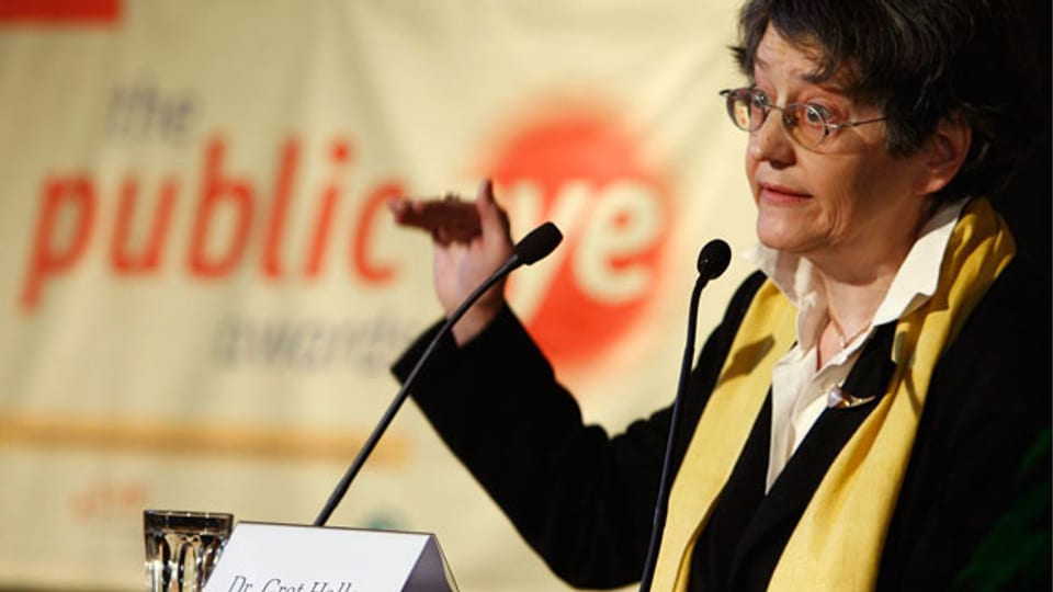 Die SP-Politikerin Gret Haller wirkte vier Jahre lang im Auftrag der OSZE als Ombudsfrau für Menschenrechte des Staates Bosnien-Herzegowina in Sarajevo.