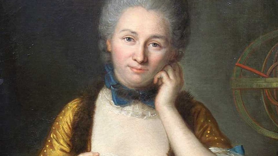 Porträt von Emilie du Châtelet