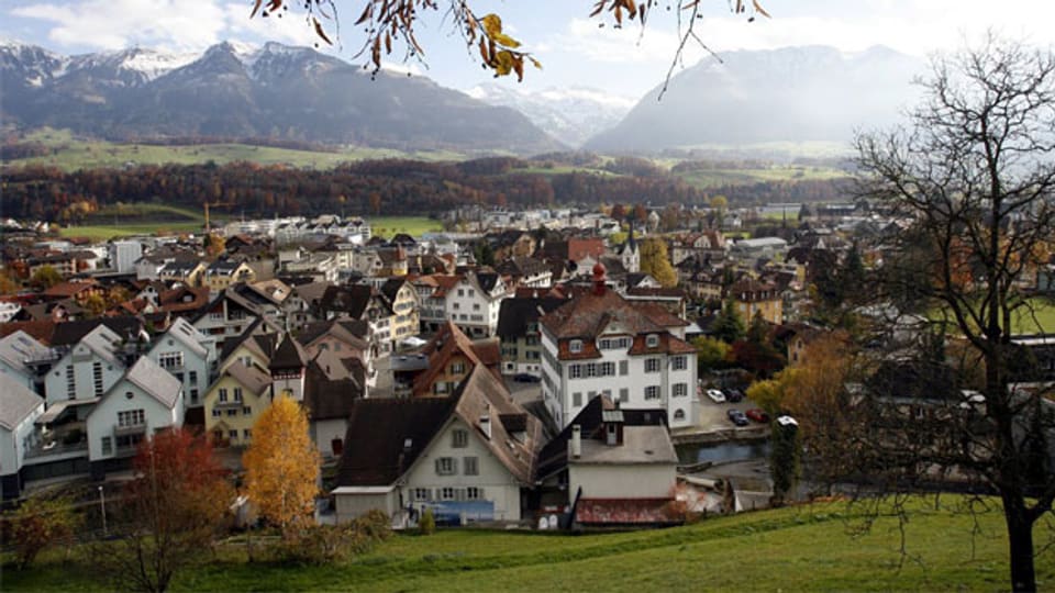 Der Kanton Obwalden - im Bild Sarnen - hat als erster Alarm geschlagen: Man wolle nicht weiter wachsen, die zunehmende Bevölkerung beeinträchtige die Lebensqualität zu stark.