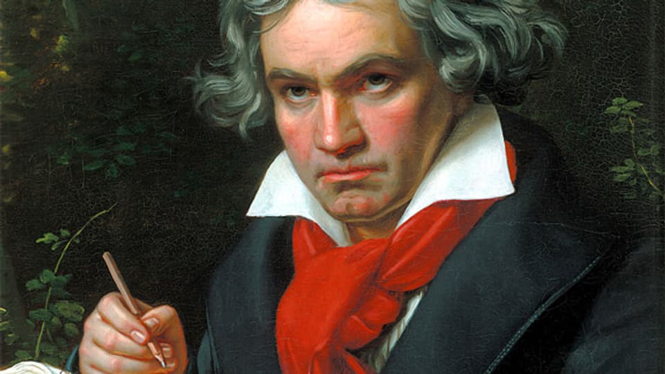 Portrait von Ludwig van Beethoven, gemalt 1820 von Joseph Karl Stieler.
