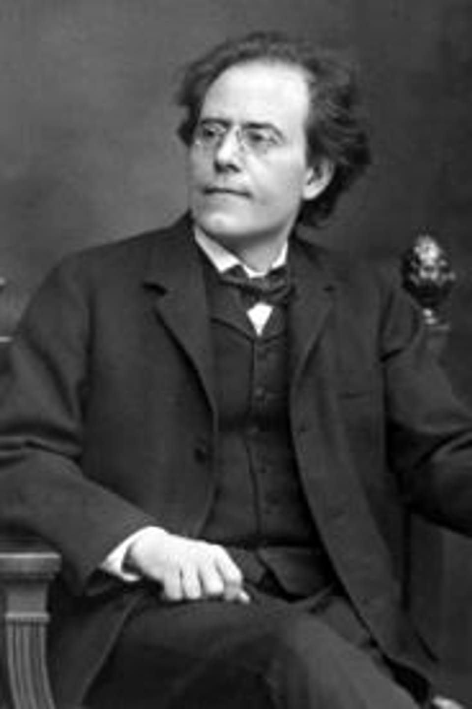 Gustav Mahler in einer Aufnahme 1909, zwei Jahre vor seinem Tod.