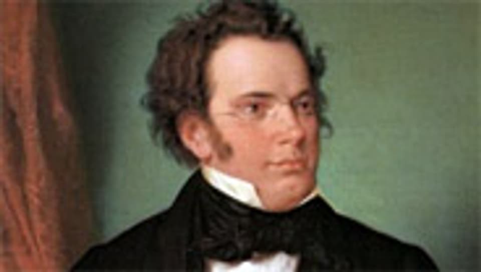 Franz Schubert, gemalt von Wilhelm August Rieder 1875.