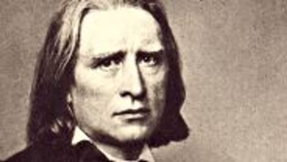 Franz Liszt, 1858.