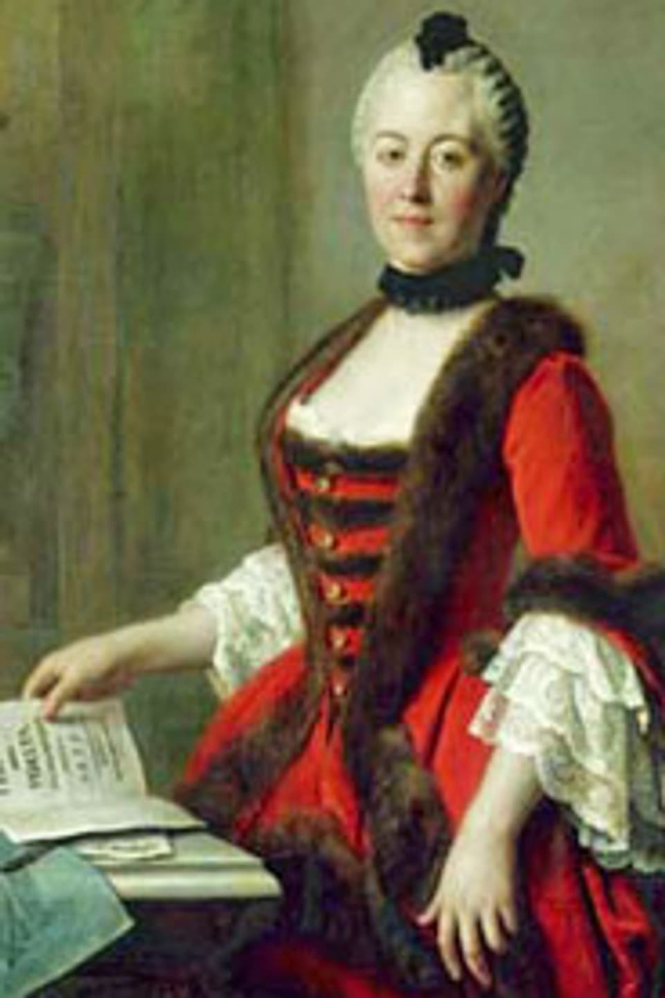 Maria Antonia von Bayern, Gemälde von Pietro Antonio conte Rotari, um 1755