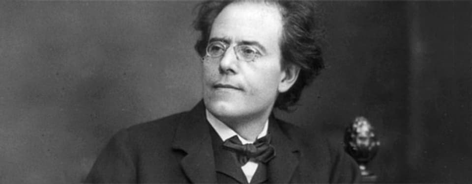 Gustav Mahler in einer Aufnahme von 1909.
