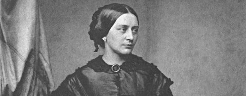 Clara Schumann, ca. 1850.
