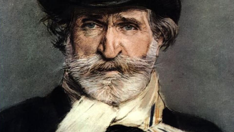Giuseppe Verdi, Porträt von Giovanni Boldini, 1886.