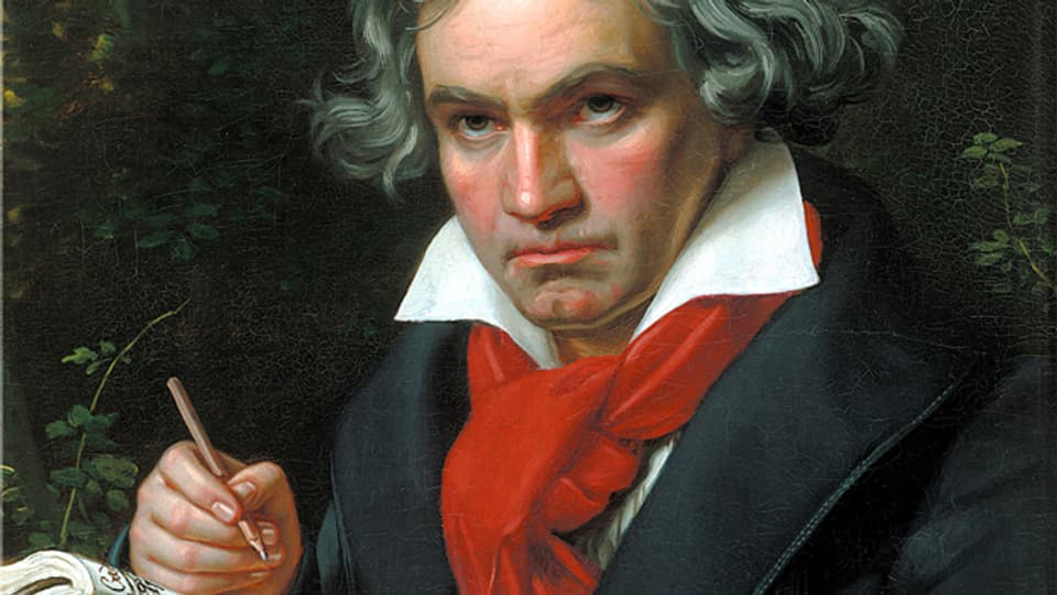 Portrait von Ludwig van Beethoven, gemalt 1820 von Joseph Karl Stieler.