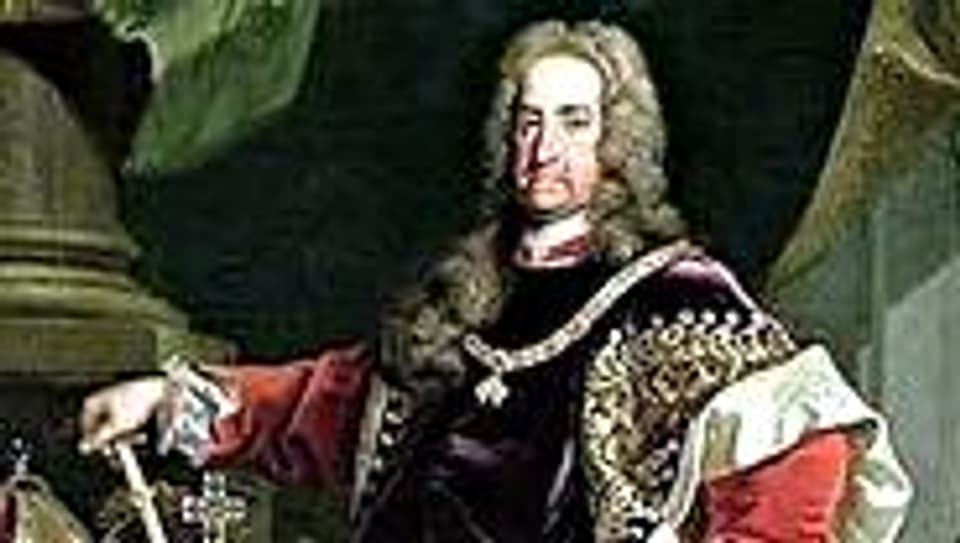 Kaiser Karl VI. an dessen Hof Gombert als Kapellmeister tätig war.