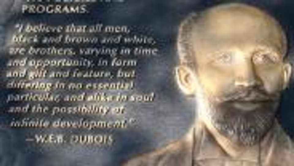 Gedenkmedaille zu Ehren von W.E.B. Du Bois.
