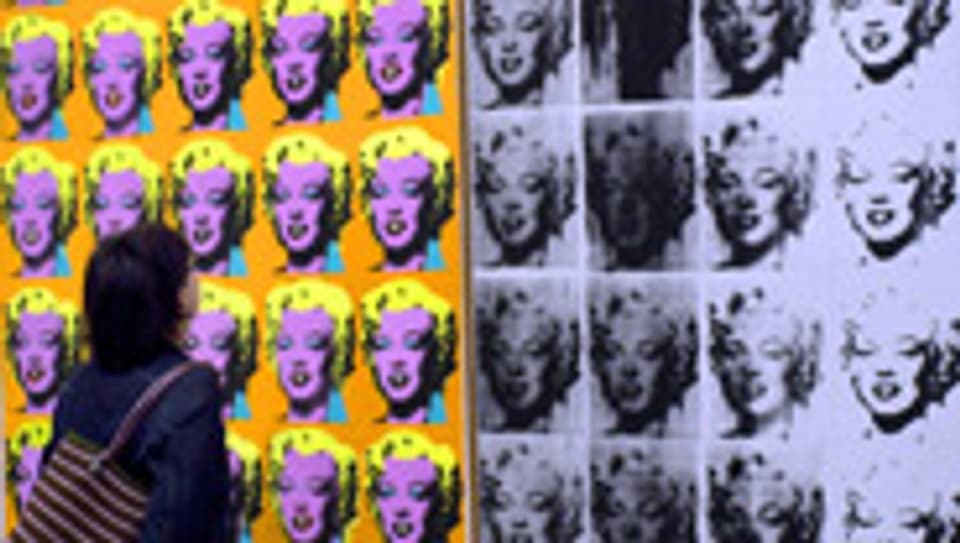 Kopien einer Ikone von Andy Warhol.