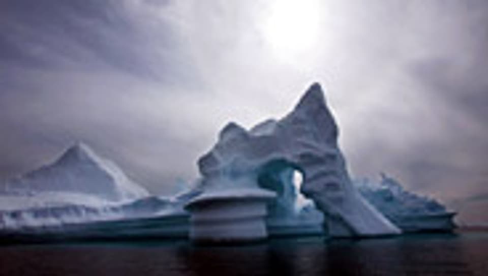 Spektakulär: Eisberg-Formation in Grönland.