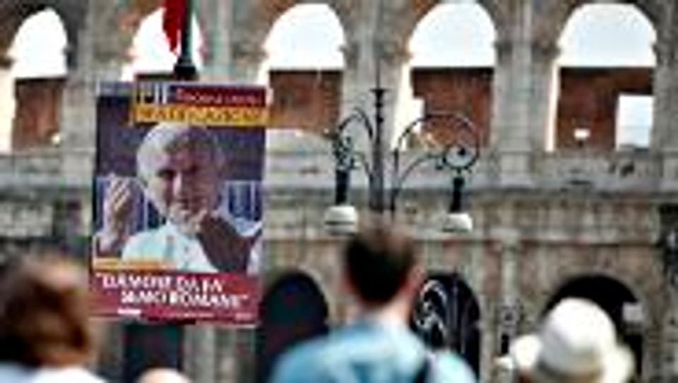 Rom bereitet sich auf die Seligsprechung von Johannes Paul II. vor.