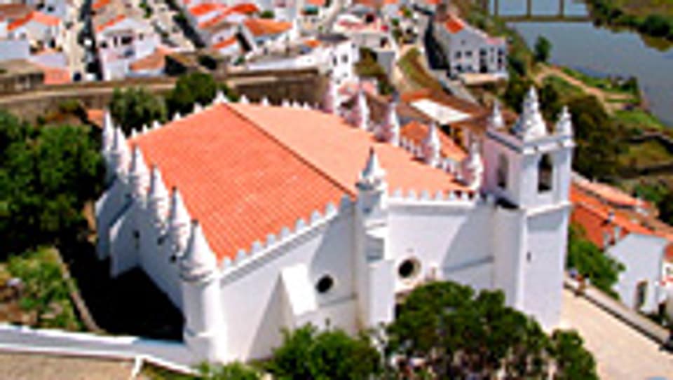 Die Mariaverkündungskirche («Igreja de Nossa Senhora da Anunciação») in Mértola war ursprünglich eine Moschee.