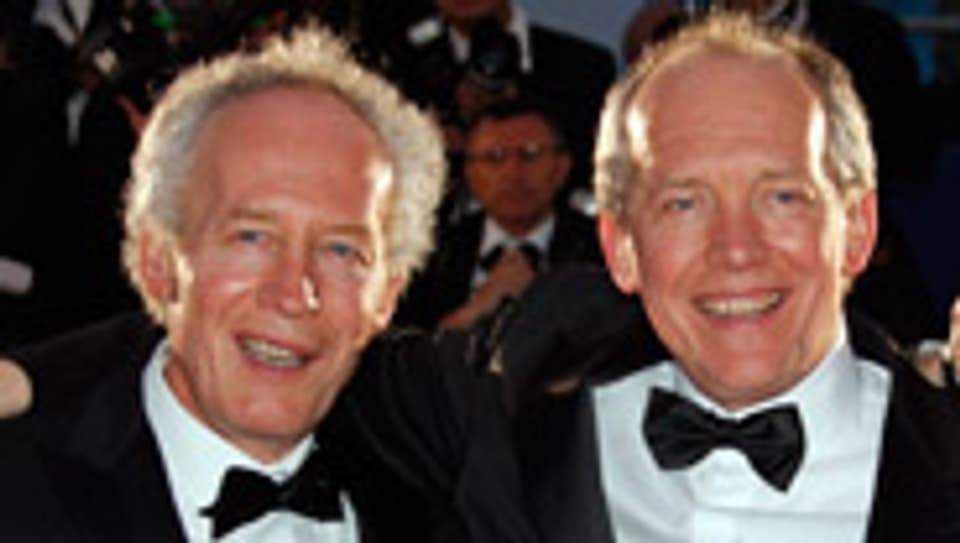 Luc and Jean-Pierre Dardenne in Cannes, 2008.
