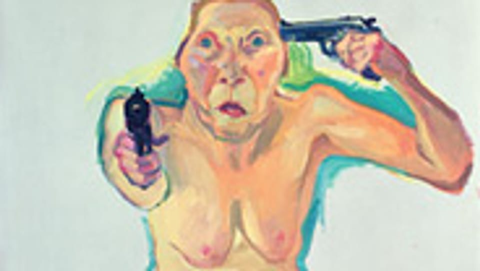 Maria Lassnig, Du oder ich (You or Me), 2005 (Ausschnitt).