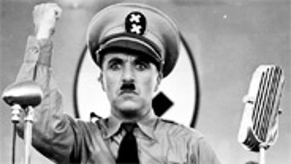Parodie: Charlie Chaplin als Führer