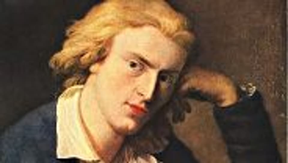 Schiller 1785 in einem Portrait von Anton Graff.