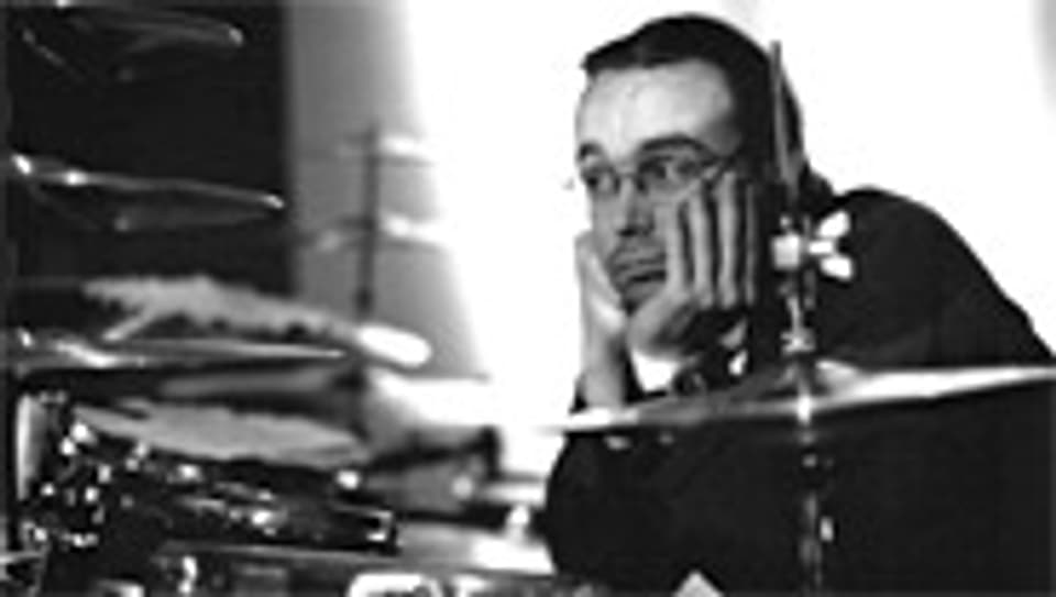 Schlagzeuger Lucas Niggli.