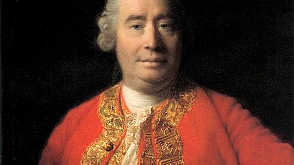 David Hume, Porträt von Allan Ramsay, 1766.