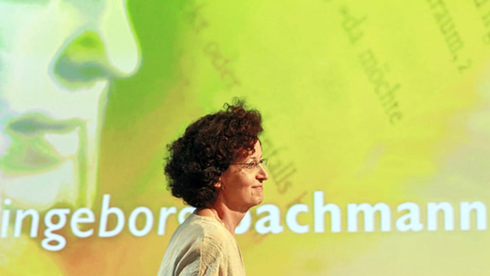 Gewinnerin des Bachmann-Preises 2011: Maja Haderlap bei der Preisverleihung.