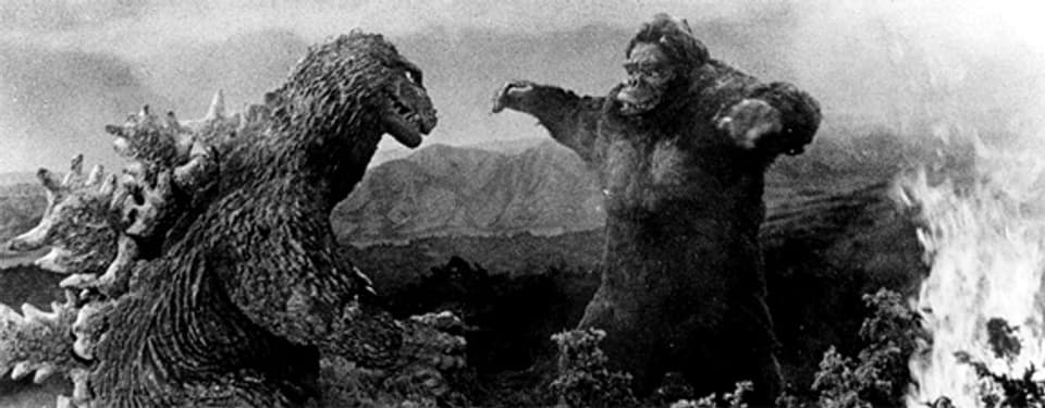 «Godzilla» und «King Kong» - zwei Monster, die aus der Kulturgeschichte des Films nicht mehr wegzudenken sind.