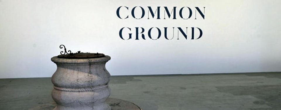 Ein venezianischer Brunnen als Symbol für den «Common Ground» bei der Architekturbiennale.