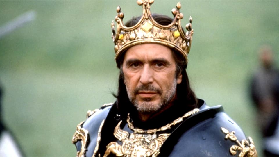 Auch Al Pacino spielte Richard III. in dem Film «Looking for Richard» (1996).