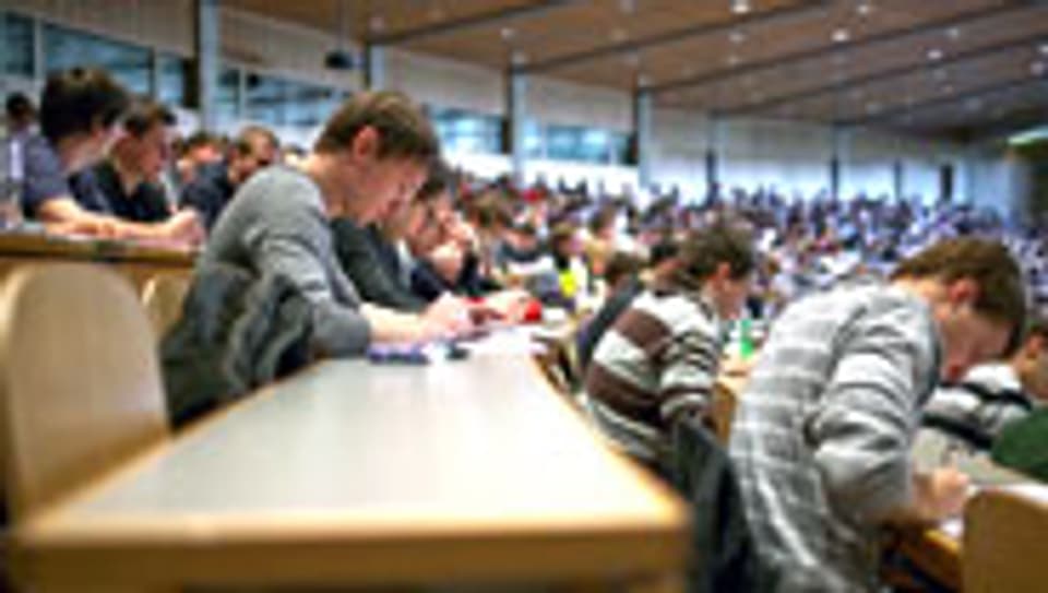 Studenten an der Universität St. Gallen.