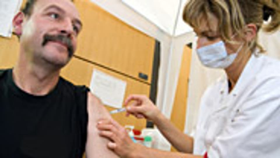Impfen gegen die Schweinegrippe.