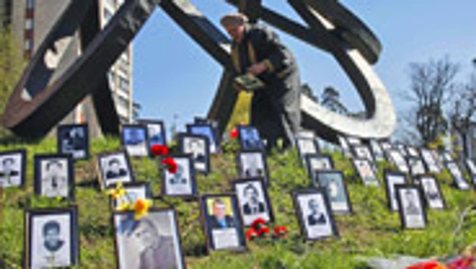 Gedenkstätte für die Opfer: die genaue Anzahl ist jedoch umstritten.