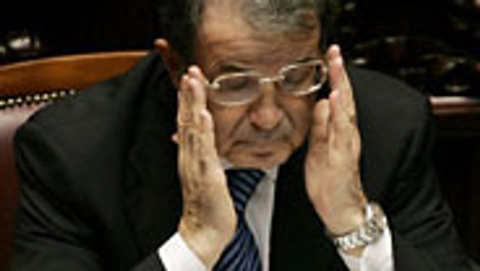 Romano Prodi will Probleme lösen.