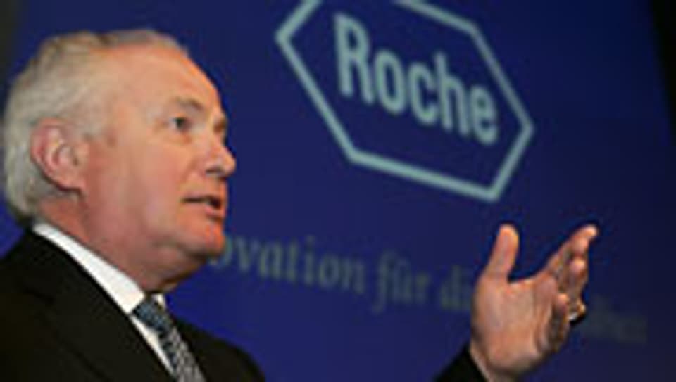 Roche-Präsident Franz B. Humer ist erfreut über das ausgezeichnete Ergebnis.