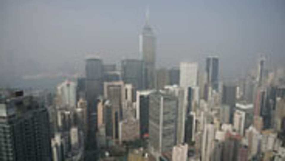 Luftverschmutzung in Hong Kong. Nebst den USA ist China einer der grössten CO2-Produzenten.