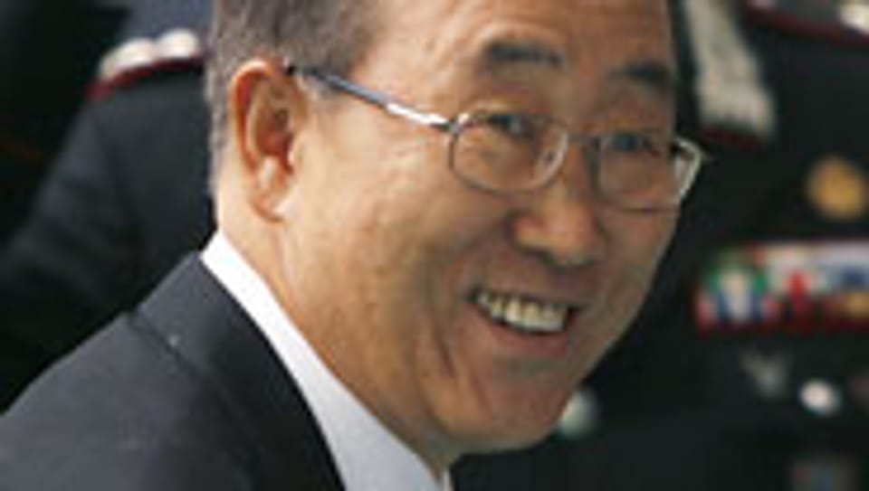 Ban Ki Moon in Rom.