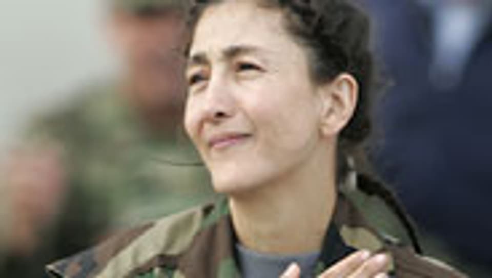 Ingrid Betancourt nach ihrer Befreiung.