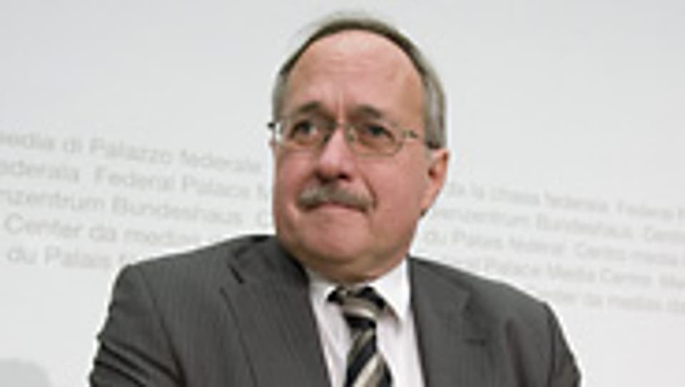 Bundesrat Samuel Schmid erklärt seine Demission