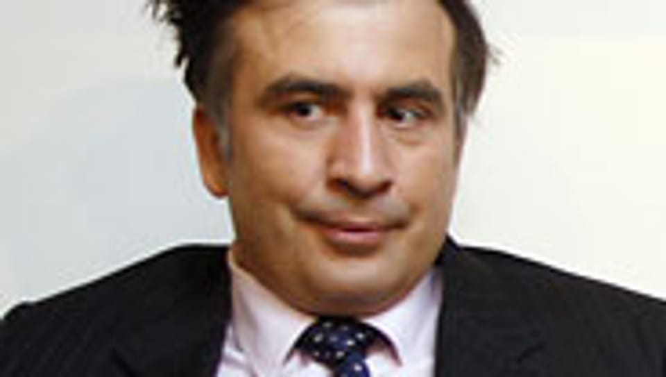 Der georgische Präsident Saakaschwili.