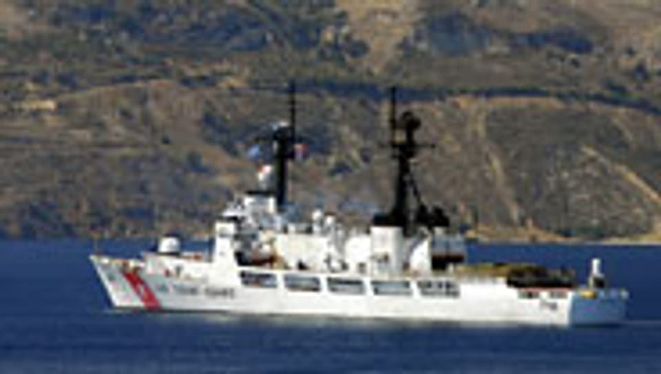 Das Schiff «Dallas» der US-Küstenwache.