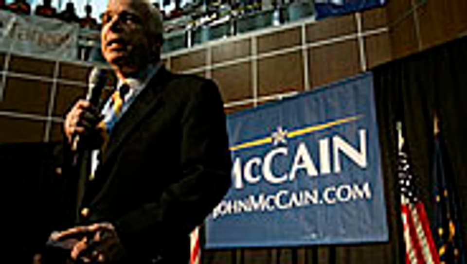 McCain mitten im Wahlkampf