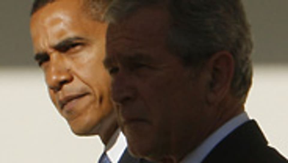 Nach George W. Bush kommt Barack Obama.