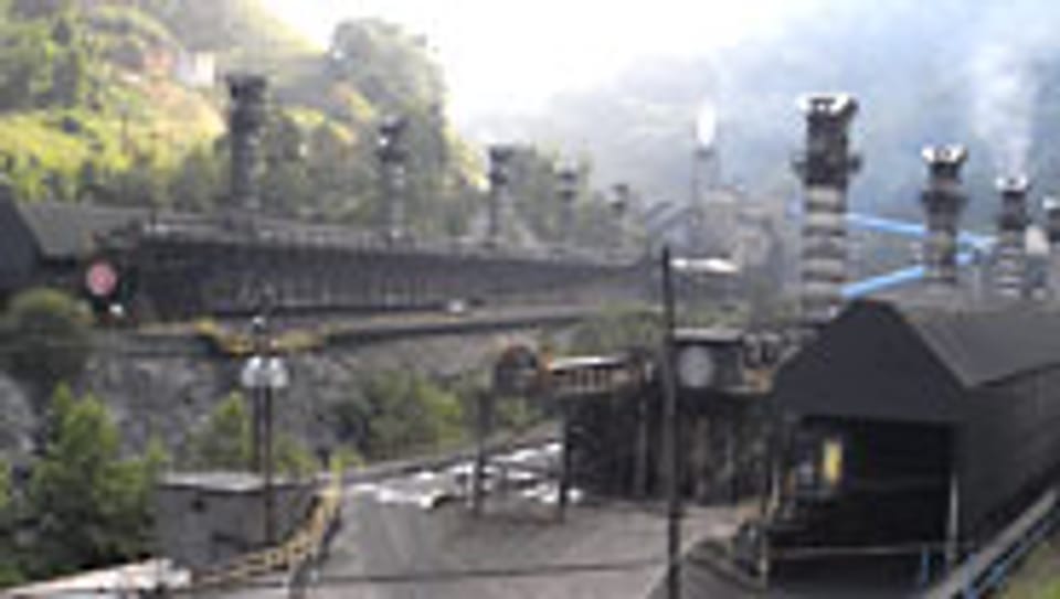 Kohlebergwerk in den Appalachen in Southwest Virginia.