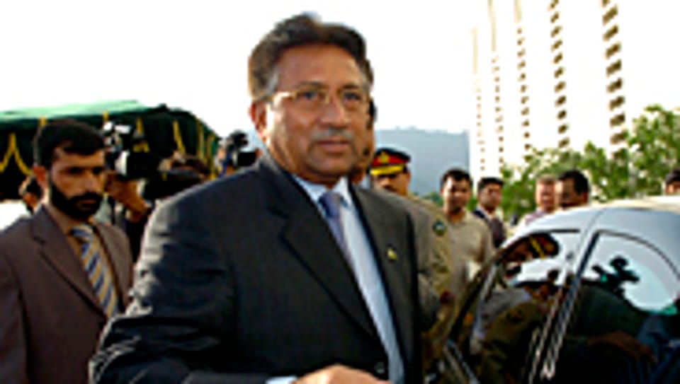 Will zurücktreten: Pakistans Präsident Pervez Musharraf.