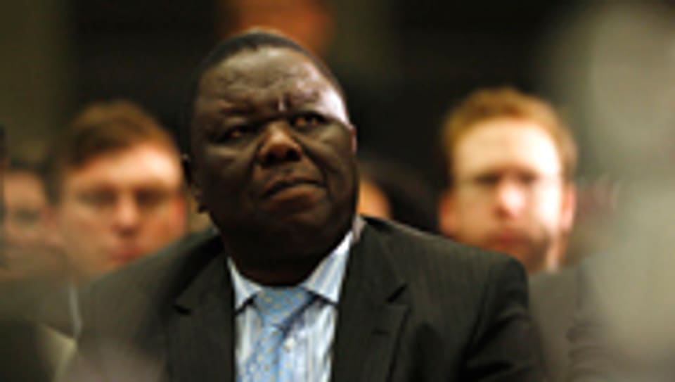 Simbabwes Oppositionsführer Morgan Tsvangirai.