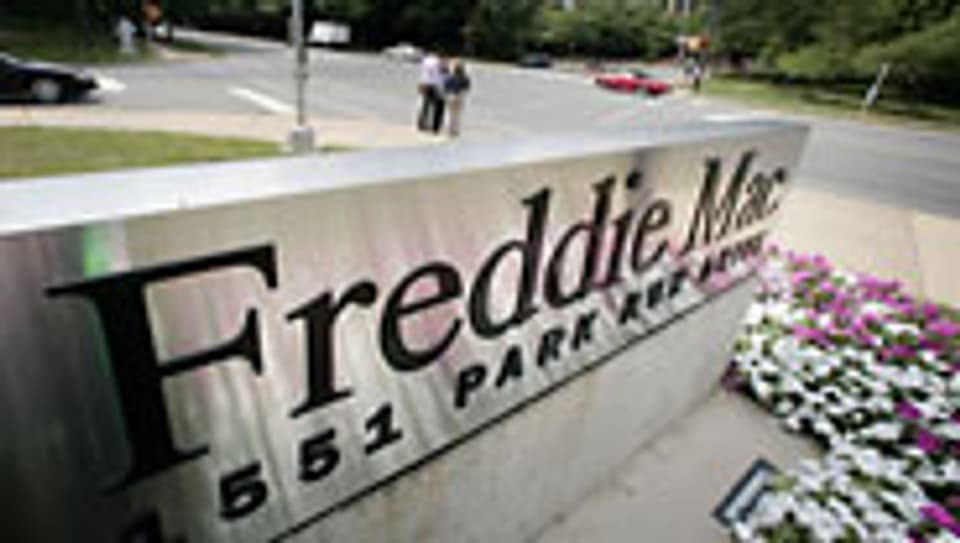 US-Hypothekenfinanzierer Freddie Mac wird verstaatlicht.