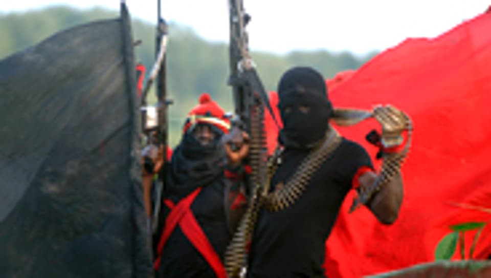 MEND-Rebellen in Nigeria (Archibild Juli 2008)