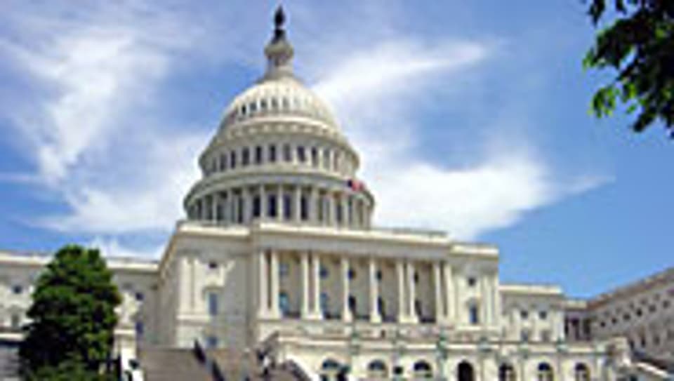 Das Kapitol, Sitz des Kongresses.