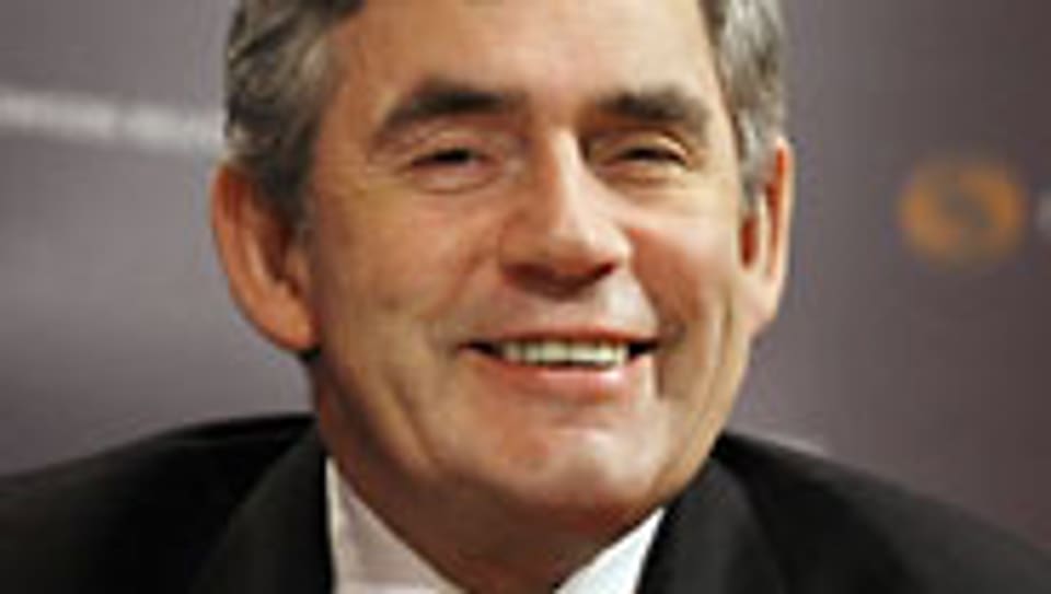 Britische Premierminister Gordon Brown.