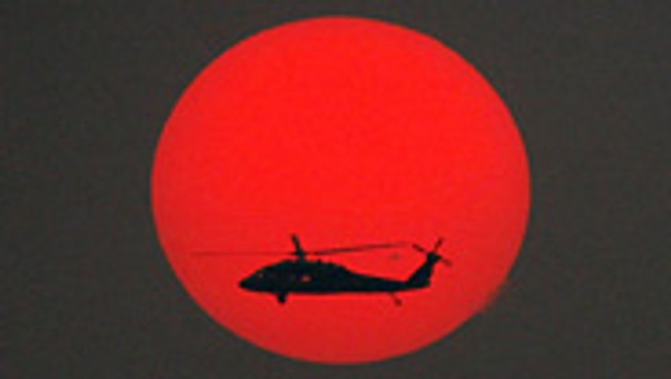 US-Hubschrauber: Angriff auf Syrien.
